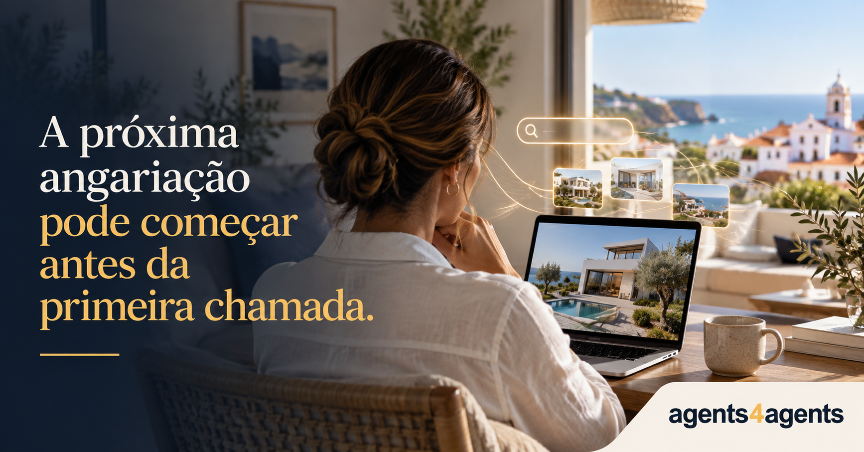 A próxima angariação pode começar antes da primeira chamada